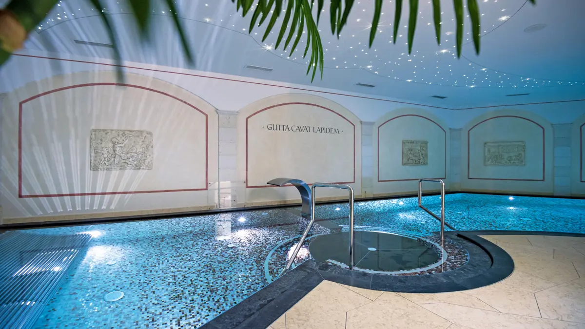 Italy, Dolomites, Selva, Hotel Mignon, Indoor Pool