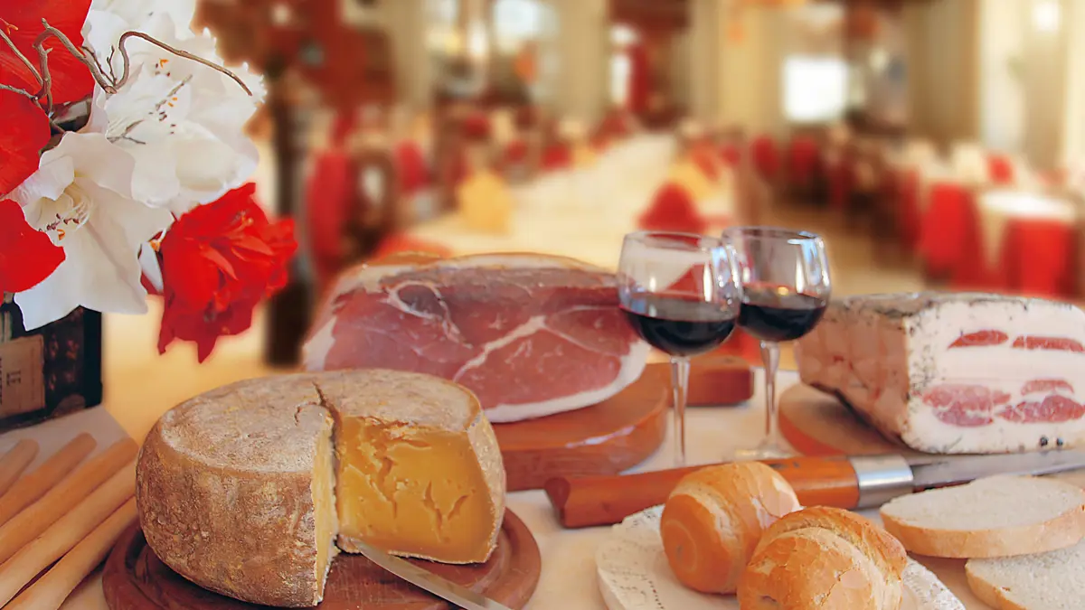 Inghams Italy Milky Way Sestriere Hotel Banchetta Food