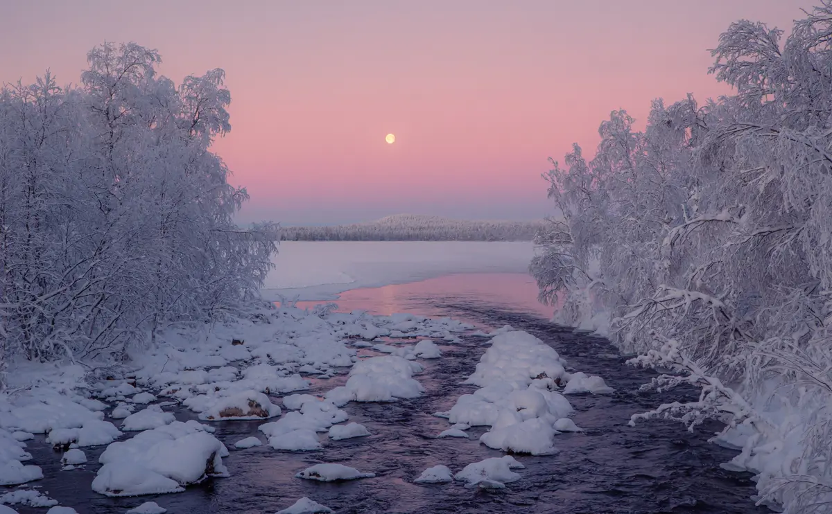 Muonio Finland River
