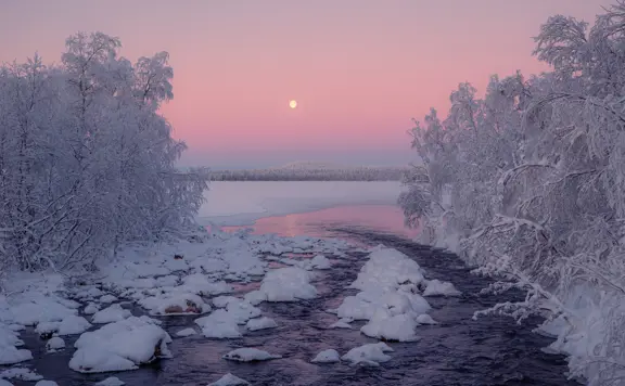 Muonio Finland River
